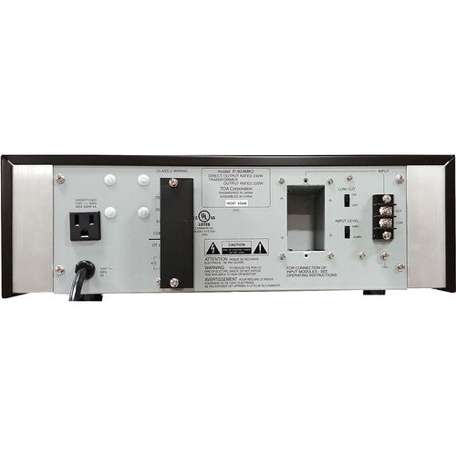 Toa Electronics P-924MK2 Amplificador de Potencia Modular 240W Monocanal Garantía 5 Años