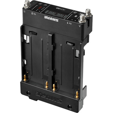 Shure Axient Digital Sistema Inalámbrico Portátil Dual Canal con Dos Transmisores ADX3 y Batería L-Type