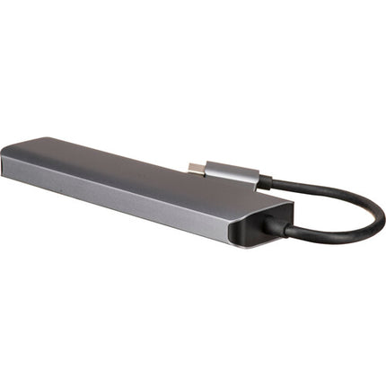 Rocstor Base de Conexiones USB-C Multiport con HDMI 4K 60Hz 100W Gris