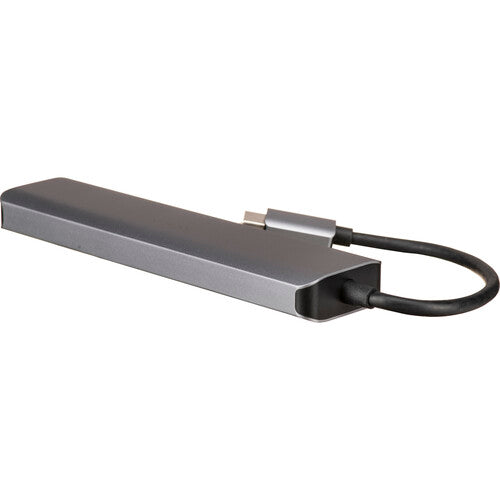 Rocstor Base de Conexiones USB-C Multiport con HDMI 4K 60Hz 100W Gris
