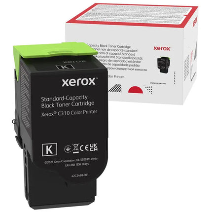 Cartucho de Tóner Negro Xerox C310 Capacidad Estándar 3000 Páginas Reutilizable