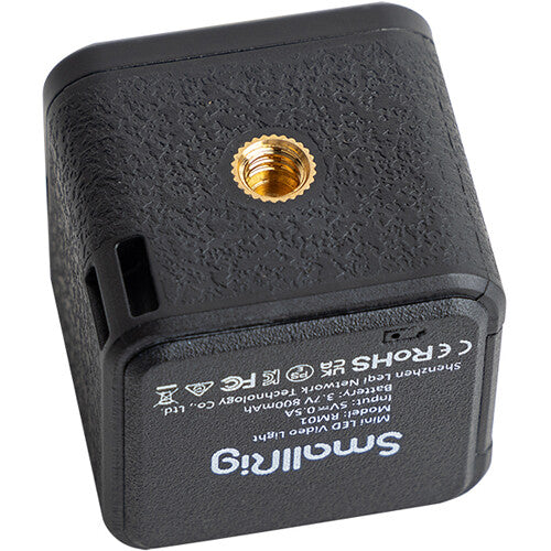 SmallRig RM01 Luz LED para Video con Batería 800mAh y Filtros 8 Colores