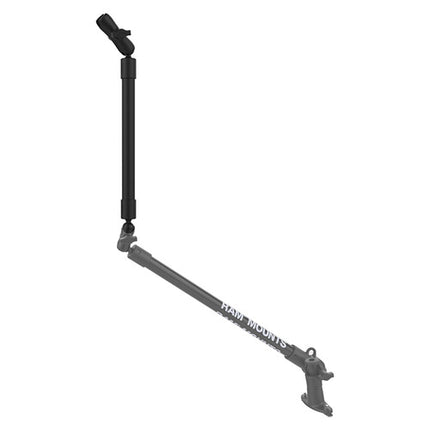 RAM Mounts Poste de Extensión de 18 Pulgadas con Brazos Doble de Bola y Compuesto de Alta Resistencia