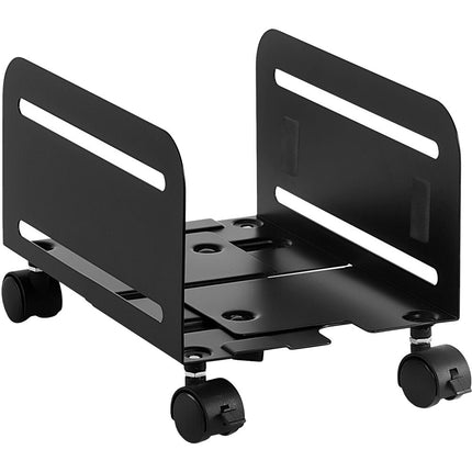 Mount-It! Soporte Metálico para CPU con Ruedas Giratorias Capacidad 22 lb ajuste 8.5"