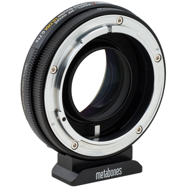 Metabones Canon FD FL a Montura Canon RF Speed Booster 0.71x 5 Elementos vidrio Tantalio