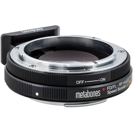 Metabones Canon FD FL a Montura Canon RF Speed Booster 0.71x 5 Elementos vidrio Tantalio