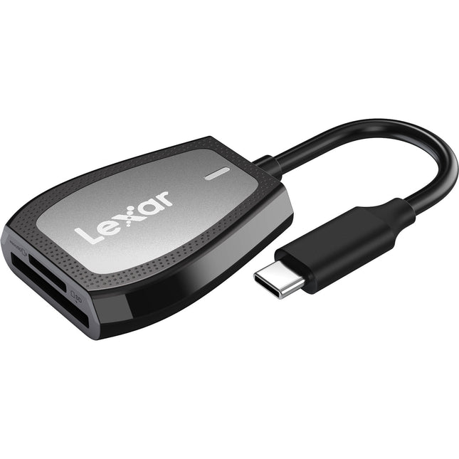 Lexar Professional Lector de Tarjetas Dual-Slot USB Type-C con Velocidad de Lectura 312 MB/s