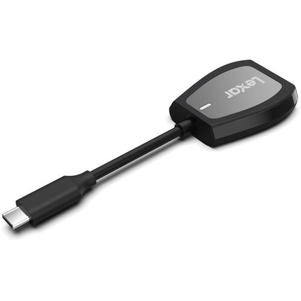 Lexar Professional Lector de Tarjetas Dual-Slot USB Type-C con Velocidad de Lectura 312 MB/s