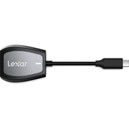 Lexar Professional Lector de Tarjetas Dual-Slot USB Type-C con Velocidad de Lectura 312 MB/s