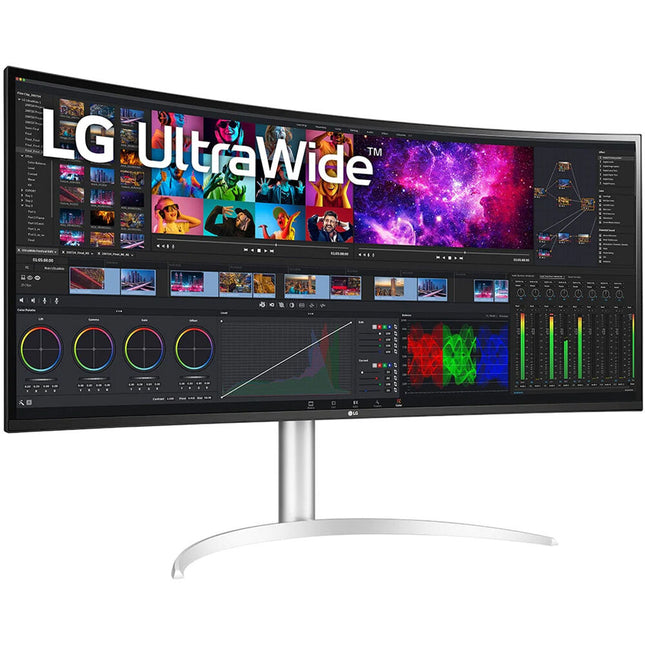LG UltraWide 40WP95C-W Monitor Curvo IPS 39.7" 5K2K HDR FreeSync 2500R