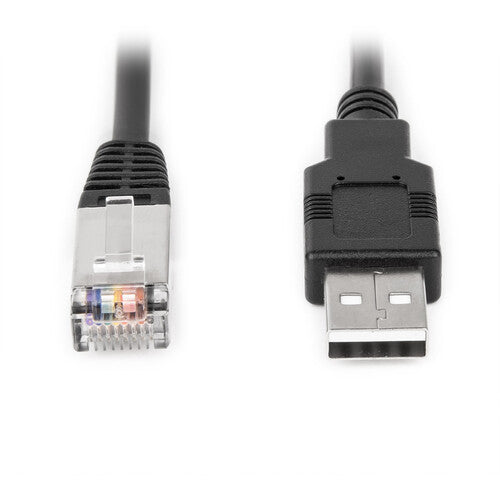 Rocstor Cable de Consola USB-A a RJ45 Rollover 6 Pies 460 kb/s