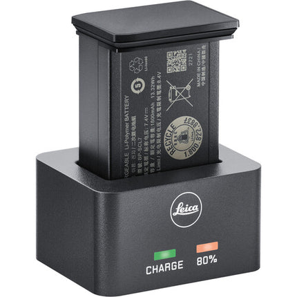 Leica BC-SCL7 Cargador de Batería para BP-SCL7 con Indicador LED y Entrada USB Tipo C
