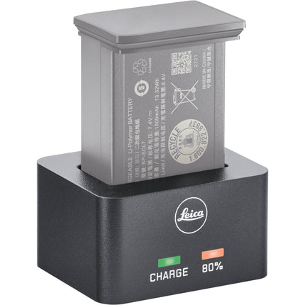 Leica BC-SCL7 Cargador de Batería para BP-SCL7 con Indicador LED y Entrada USB Tipo C