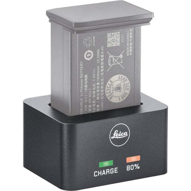 Leica BC-SCL7 Cargador de Batería para BP-SCL7 con Indicador LED y Entrada USB Tipo C
