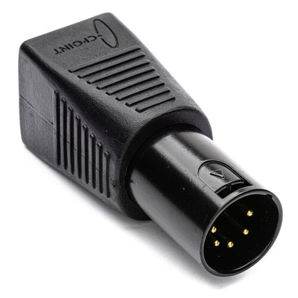 Sescom DMX-5XM-CAT5 Adaptador XLR 5 Pines Macho a RJ45 Ethernet para DMX