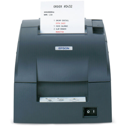 Epson TM-U220B Impresora de recibos cocina auto-cortador 6.0 lps