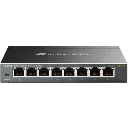 TP-Link TL-SG108S Conmutador 8 Puertos Gigabit 11.9Mpps Sin Gestión