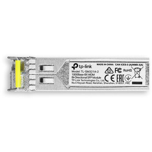 TP-Link TL-SM321A-2 Módulo SFP Óptico Bidireccional 1 25Gbps 1 24 Millas