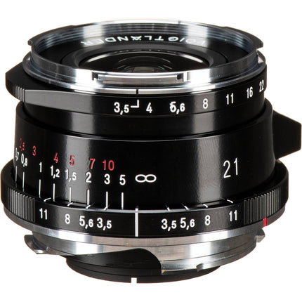Voigtlander Color-Skopar 21mm f/3.5 Lente Asférica para Leica M negro 39mm filtro