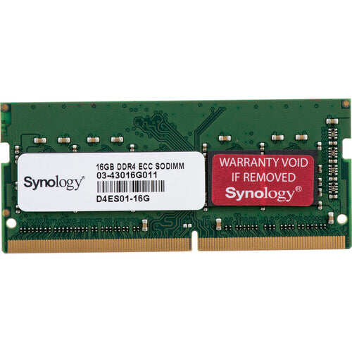 Synology Módulo de Memoria SO-DIMM ECC 16GB DDR4 260 Pines para NAS