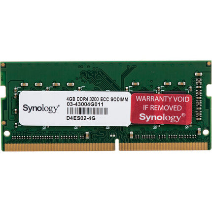 Synology 4GB DDR4 SO-DIMM ECC Módulo de Memoria 260 pines Unbuffered