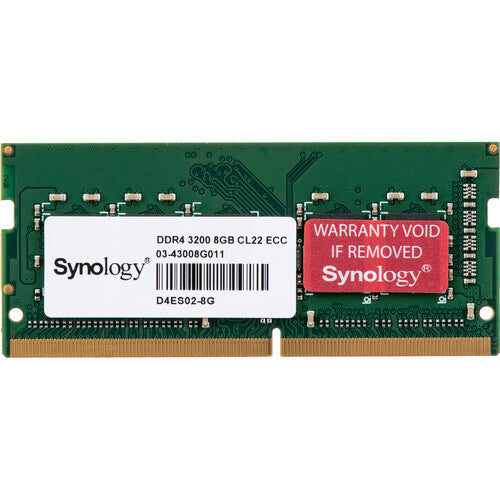 Synology 8GB DDR4 SO-DIMM ECC Memoria 260-Pin para DS3622xs+ DS2422+