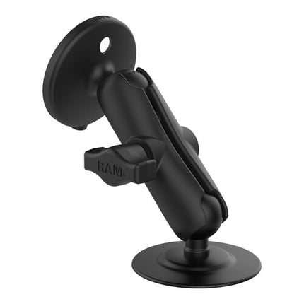 RAM Mounts Flex Adhesive Double Ball Mount soporte para Apple MagSafe 2.5 pulgadas base adhesiva doble