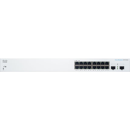 Cisco CBS220-16T-2G Switch de Red Gestionado 16 Puertos Gigabit 2 SFP 36 Gb/s