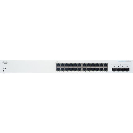 Cisco CBS220-24T-4G Switch de Red Gestionado 24 Puertos Gigabit 4 SFP 56 Gb/s