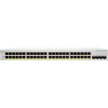 Cisco CBS220-48P-4X Switch de Red Gestionado 48 Puertos PoE+ 382W 4 SFP+