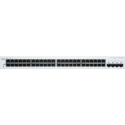 Cisco CBS220-48T-4G Switch de Red Gestionado 48 Puertos Gigabit 4 Ranuras SFP 104 Gb/s