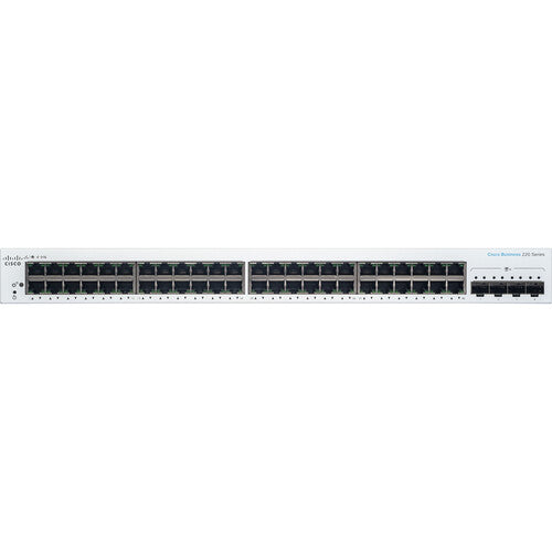 Cisco CBS220-48T-4X Switch Gestionado 48 Puertos Gigabit 4 SFP+ 176 Gb/s