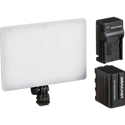 Dracast LED240 X lámpara LED bi-color para cámara con app 2800-6500K 15W batería 6600mAh