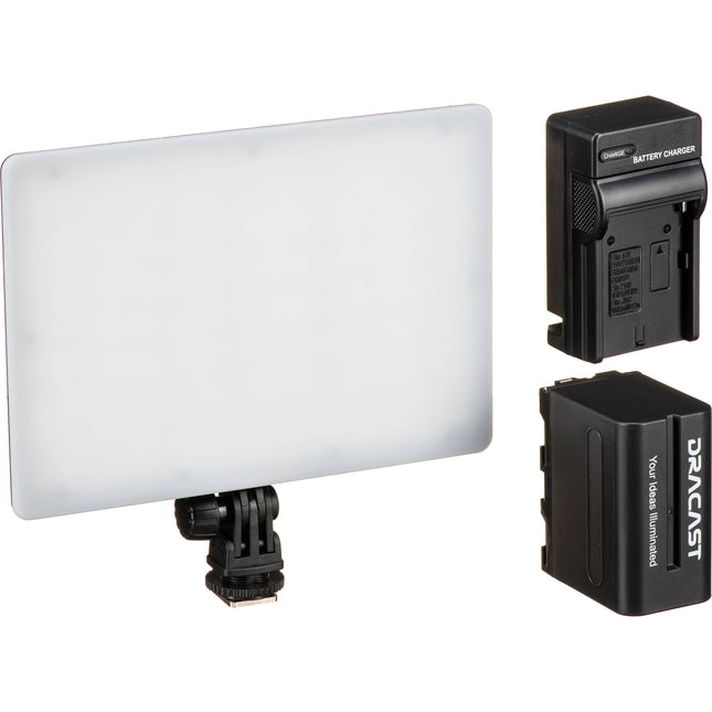 Dracast LED240 X lámpara LED bi-color para cámara con app 2800-6500K 15W batería 6600mAh