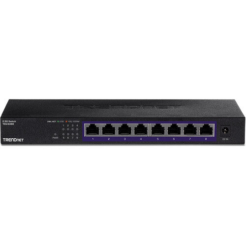 TRENDnet TEG-S380 Switch de Red no Gestionado 8 Puertos 2.5G 40 Gb/s