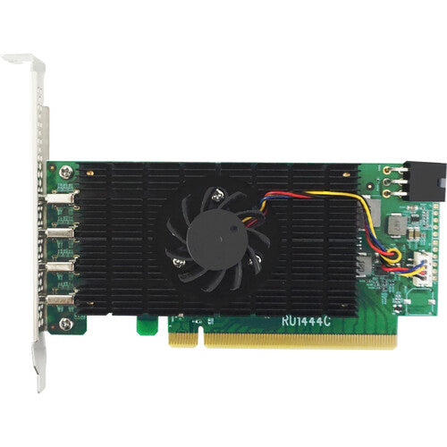 HighPoint RocketU 1444C Controladora PCIe 3.0 x16 4 Puertos USB 3.2 Gen 2x2 20 Gb/s