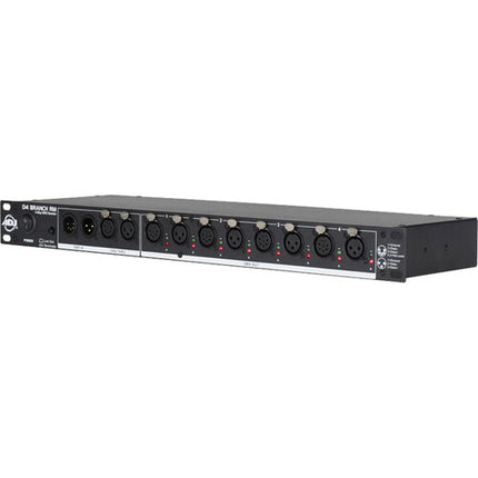 American Audio D4 Branch RM Distribuidor Amplificador DMX 4 Salidas Rack 1RU