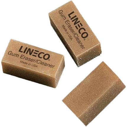 Lineco Art Gum Borrador para Arte Pack de 12 No Abrasivo Papel Tela Tablero