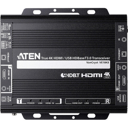 ATEN VE1843 Transceptor HDBaseT 3.0 HDMI USB True 4K Alcance 100m