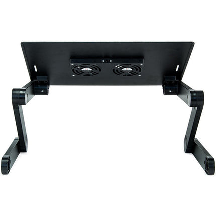 Mount-It MI-7211 Bandeja Refrigerante Ajustable para Laptop hasta 17" con Mouse Pad Ambidiestro