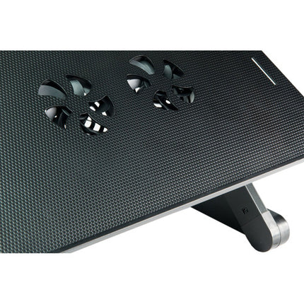 Mount-It MI-7211 Bandeja Refrigerante Ajustable para Laptop hasta 17" con Mouse Pad Ambidiestro