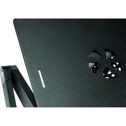 Mount-It MI-7211 Bandeja Refrigerante Ajustable para Laptop hasta 17" con Mouse Pad Ambidiestro