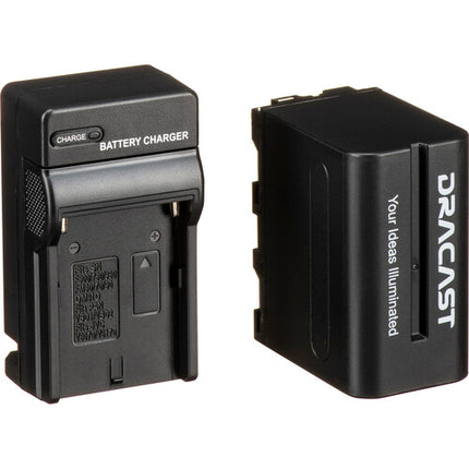 Dracast LED240 X lámpara LED bi-color para cámara con app 2800-6500K 15W batería 6600mAh