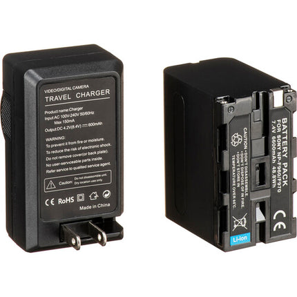 Dracast LED240 X lámpara LED bi-color para cámara con app 2800-6500K 15W batería 6600mAh