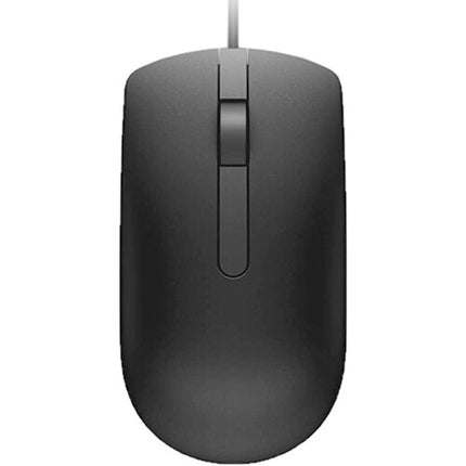 Dell MS116 Mouse Óptico Cableado Negro 1000 dpi 1.8 m 3 Botones