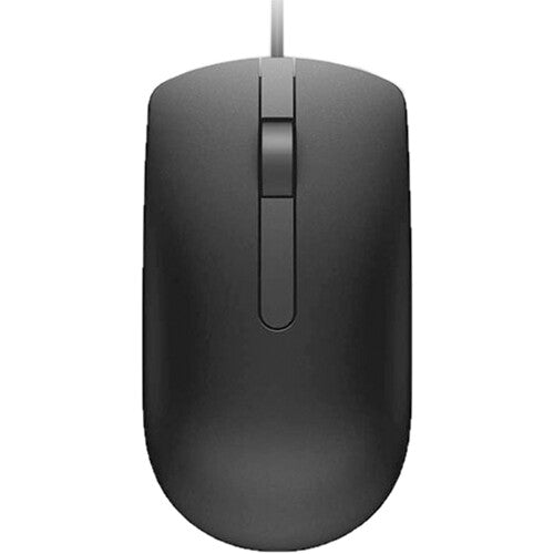Dell MS116 Mouse Óptico Cableado Negro 1000 dpi 1.8 m 3 Botones