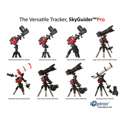 iOptron SkyGuider Pro Montura Para Cámara Seguimiento 11 Libras Con iPolar Integrado