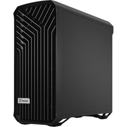 Fractal Design Torrent Caja Mid-Tower Negra con Panel Lateral de Acero y 5 Ventiladores