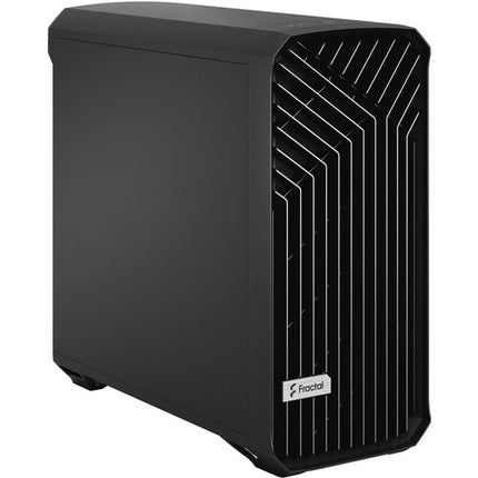 Fractal Design Torrent Caja Mid-Tower Negra con Panel Lateral de Acero y 5 Ventiladores