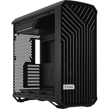 Fractal Design Torrent Caja Mid-Tower Negra con Panel Lateral de Acero y 5 Ventiladores